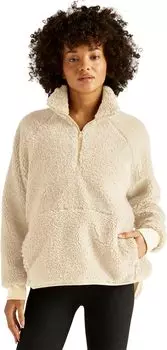 Куртка Take Flight Sherpa Pullover Beyond Yoga, слоновая кость