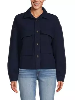 Куртка Taya с заниженными плечами Beach Lunch Lounge, цвет Navy Peacock