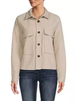 Куртка Taya с заниженными плечами Beach Lunch Lounge, цвет Oatmeal Heather