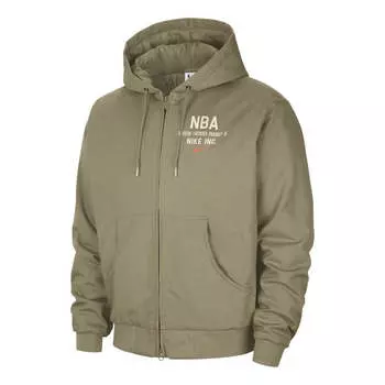 Куртка team 31 nba jacket asia sizing 'neutral olive' Nike, зеленый