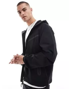 Куртка Tech Woven на молнии черного цвета Nike