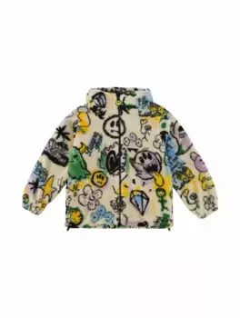 Куртка тедди с принтом Barrow, мультиколор