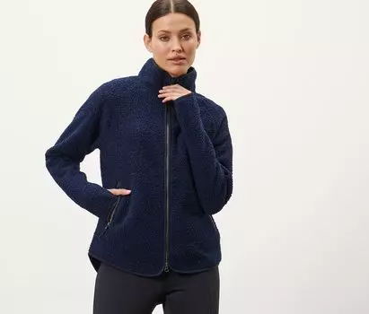 Куртка Тедди Tchibo, темно-синий