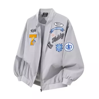 Куртка TEDDY College Series унисекс Teddy Bear Collection, светло-серый