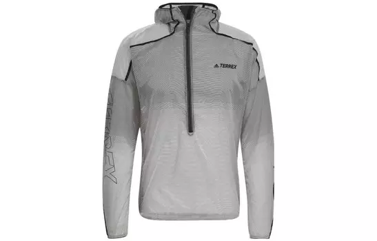 Куртка Terrex мужская светло-серая Adidas, серый