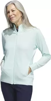 Куртка Textured Full Zip Jacket adidas, цвет Semi Flash Aqua