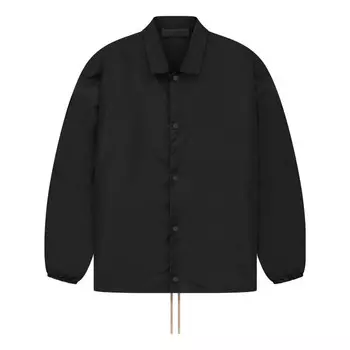 Куртка the black collection coaches jacket 'jet black' Fear Of God Essentials, черный