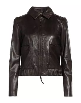 Куртка The Jackie Leathers, темно-коричневый