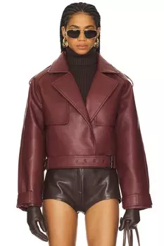 Куртка "The madden" от Nakedvice, burgundy