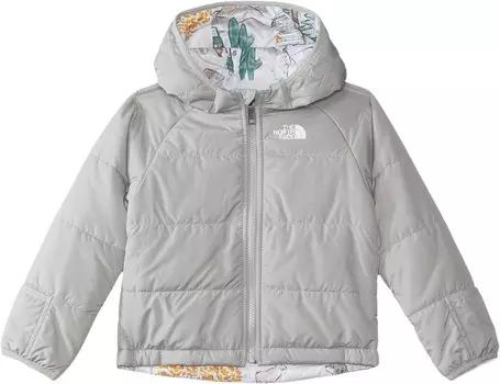 Куртка The North Face Kids Reversible Perrito Hooded Jacket, цвет Meld Grey
