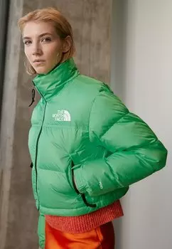 Куртка The North Face КОРОТКАЯ КУРТКА NUPTSE, цвет chlorophyll green