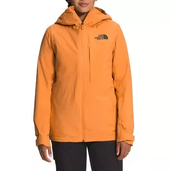 Куртка The North Face ThermoBall Eco Snow Triclimate женская, красно-желтый