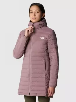 Куртка The North Face W BELLEVIEW STRETCH DOWN PARKA, коричневый
