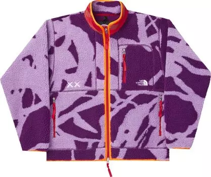 Куртка The North Face x KAWS Freeride Fleece Jacket 'Pamplona Purple', фиолетовый