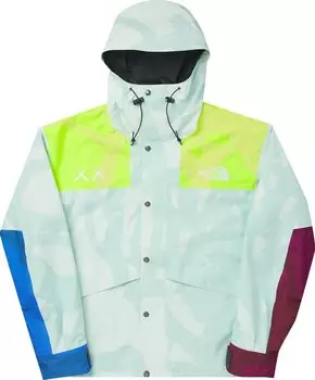 Куртка The North Face x KAWS Retro 1986 Mountain Jacket 'Ice Blue', синий