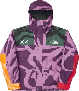 Куртка The North Face x KAWS Retro 1986 Mountain Jacket 'Pamplona Purple', фиолетовый