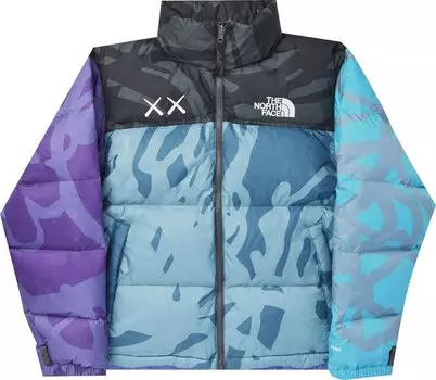 Куртка The North Face x KAWS Retro 1996 Nuptse Jacket 'Monterey Blue', синий