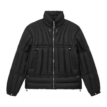 Куртка Thug Club War Life Down Jacket 'Black', черный