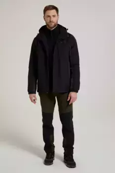 Куртка Thunderstorm 3 в 1, дышащее теплое зимнее пальто Mountain Warehouse, серый