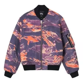 Куртка tigris bomber 'purple' Stussy, фиолетовый