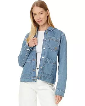 Куртка Timberland Refibra Denim Chore, цвет Mid Blue