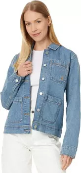 Куртка Timberland Refibra Denim Chore Jacket, цвет Mid Blue