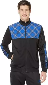 Куртка Tiro 21 Track Jacket adidas, цвет Black/Team Royal Blue
