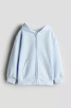 Куртка-Толстовка большого размера H&M, голубой