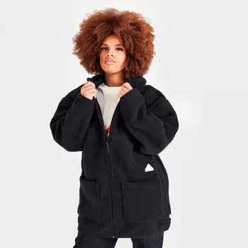 Куртка-толстовка с капюшоном Adidas HM2841, черный