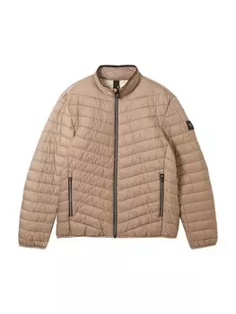 Куртка TOM TAILOR Between-Season, серо-коричневый