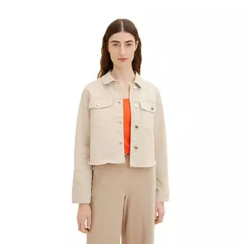 Куртка Tom Tailor Colored Denim 1035325, бежевый