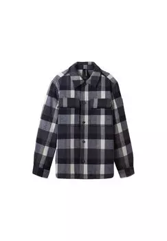 Куртка TOM TAILOR, цвет Blue Navy Big Check