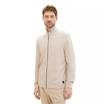 Куртка Tom Tailor Structured Knit, бежевый
