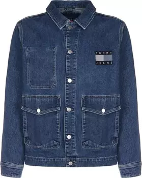 Куртка TOMMY HILFIGER Between-Season, цвет Navy/Dusty blue/Blue denim