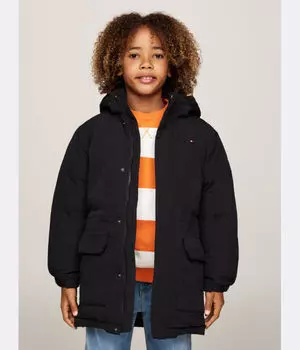 Куртка Tommy Hilfiger Loose Fit, черный