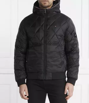 Куртка Tommy Hilfiger Mix Quilt, черный