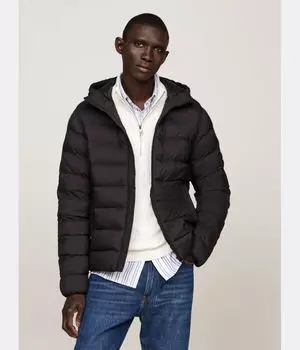 Куртка Tommy Hilfiger Regular Fit, черный