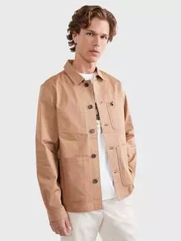 Куртка Tommy Hilfiger Solid Chore, коричневый