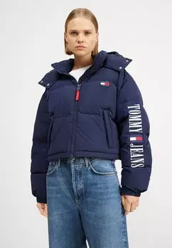 Куртка Tommy Jeans АРХИВНЫЙ ФЛАГ АЛЯСКИ, тёмно-синий