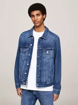 Куртка Tommy Jeans di jeans Regular Fit, синий