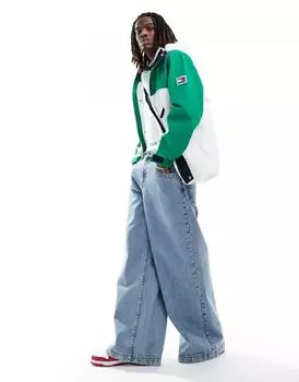 Куртка Tommy Jeans для активного отдыха в ярком дизайне в стиле колор-блок