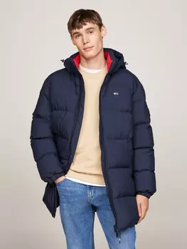 Куртка Tommy Jeans ESSENTIAL Loose fit, темно-синий