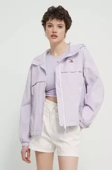 Куртка Tommy Jeans, фиолетовый