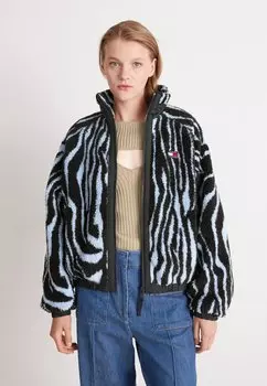 Куртка Tommy Jeans КУРТКА ИЗ ШЕРПЫ, цвет zebra