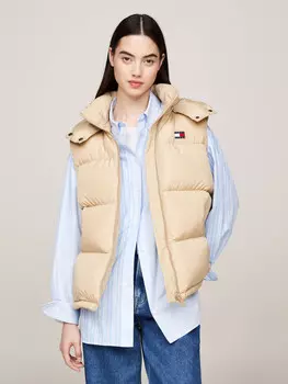 Куртка Tommy Jeans Regular Fit, бежевый