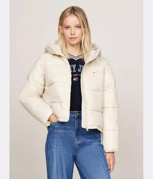 Куртка Tommy Jeans Regular Fit, бежевый