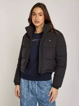 Куртка Tommy Jeans Regular Fit, черный