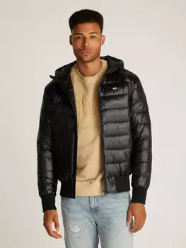 Куртка Tommy Jeans Regular Fit, черный