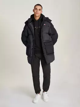 Куртка Tommy Jeans Regular Fit, черный