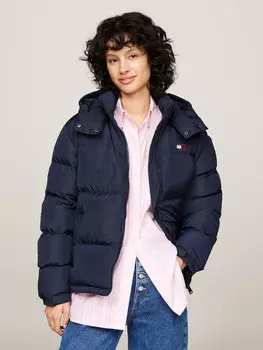 Куртка Tommy Jeans Regular Fit, темно-синий